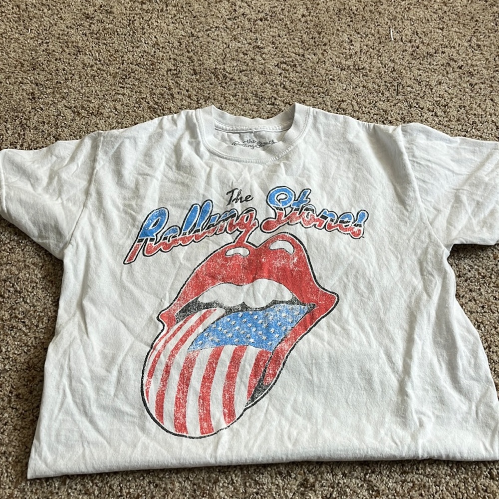 rolling stones tongue tee shirt
